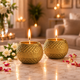 Golden Mogra Diya